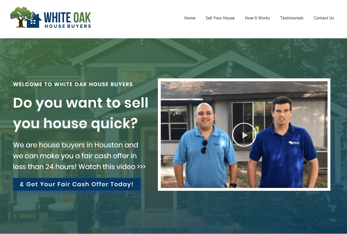 White Oak House Buyers Website