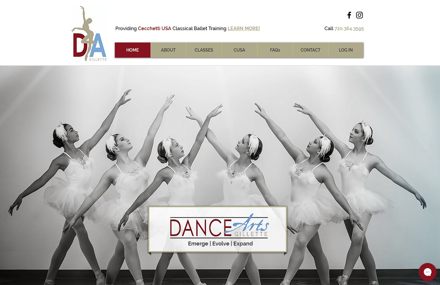 Dance Arts Gillette Website
