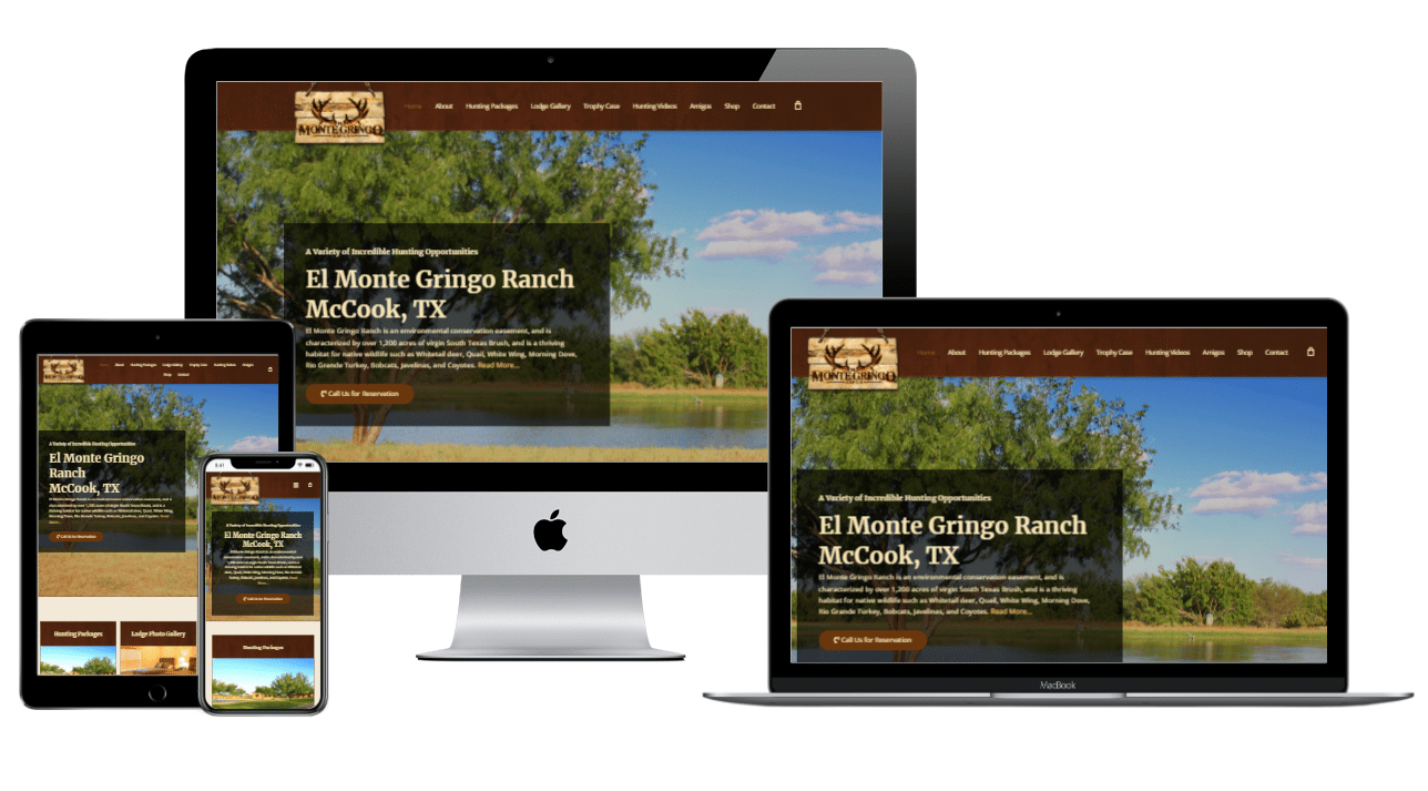 El Monte Gringo Ranch Website