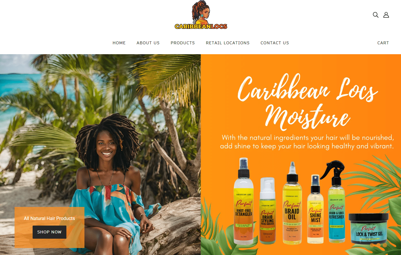 Caribbean Locs Website