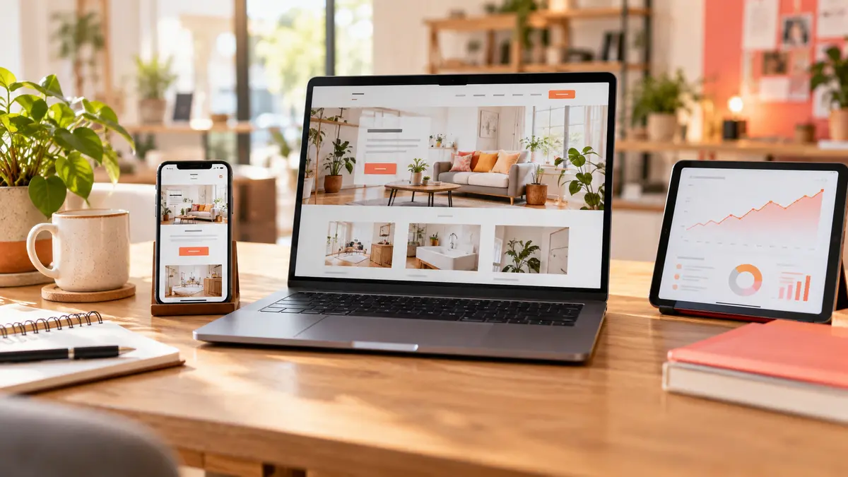 Responsive SEO friendly small business website